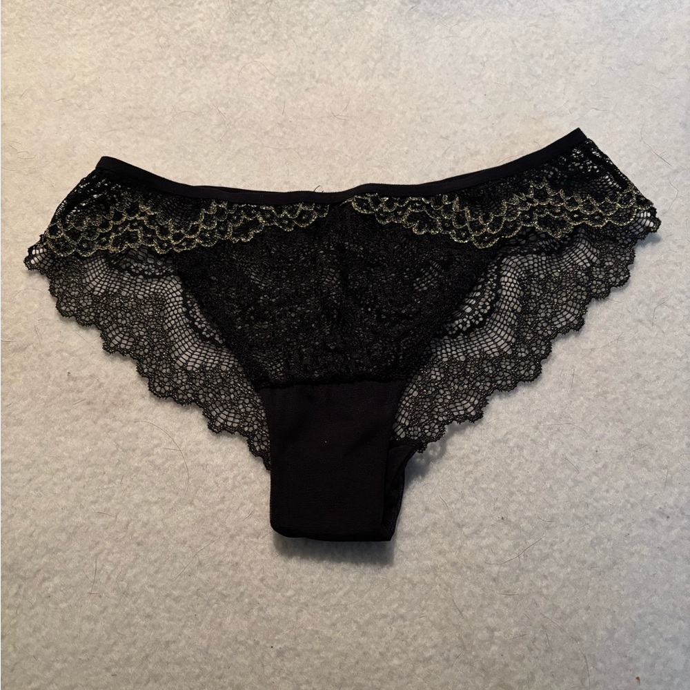La Senza cheeky lace panty, size small.